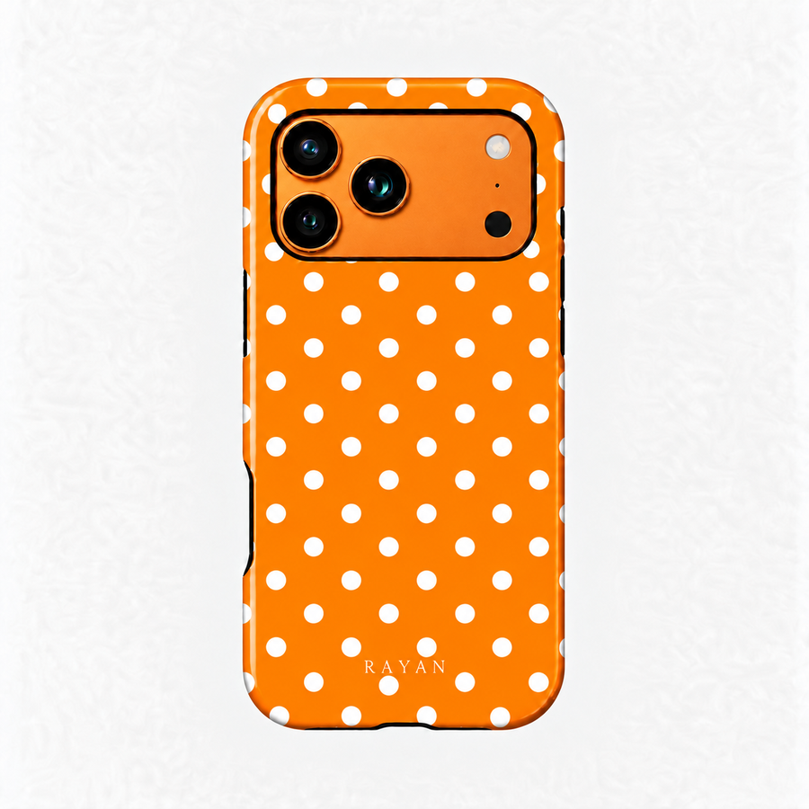 Orange Dot – iPhone-Handyhülle